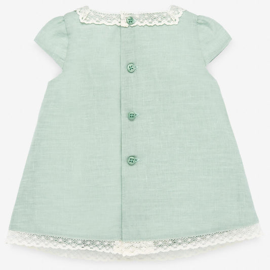Savia Baby Green Dress Set