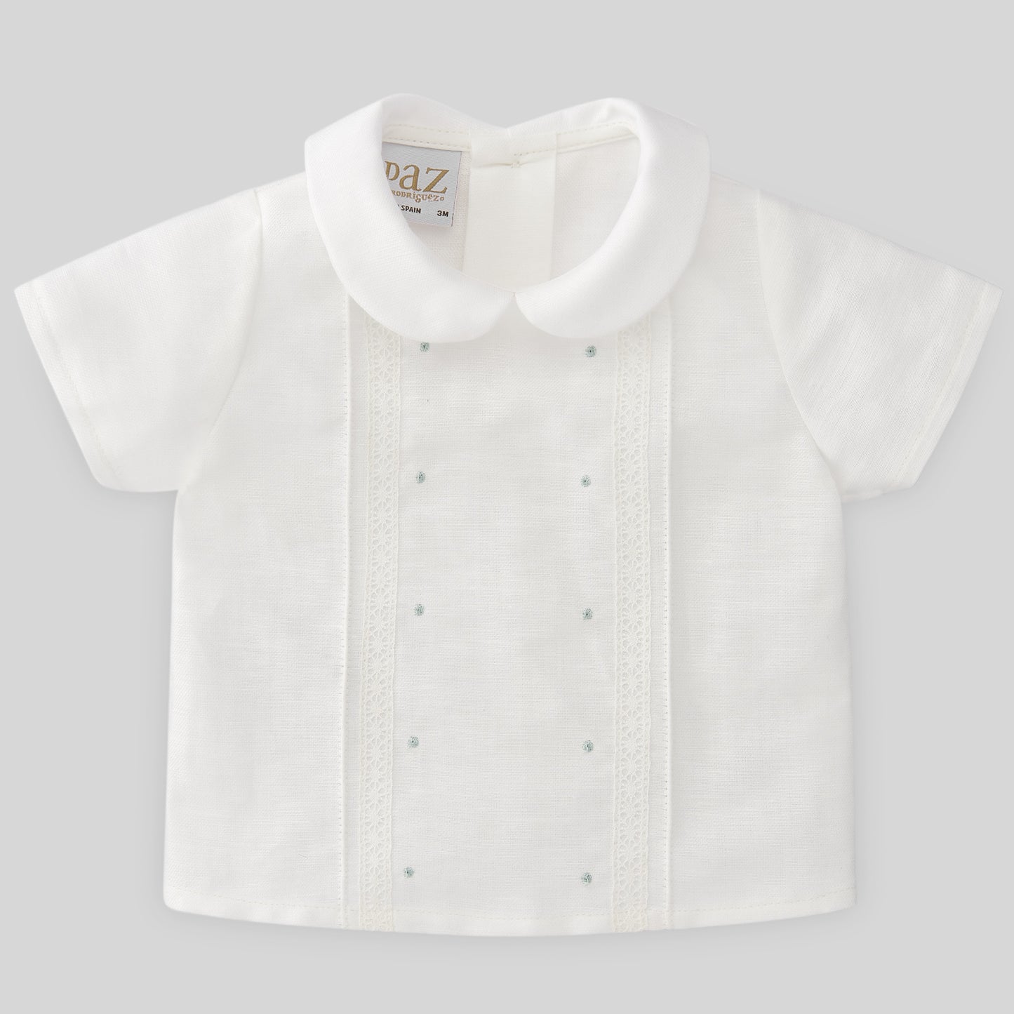 Baby Boy Green Outfit Set with Cardigan - Neira