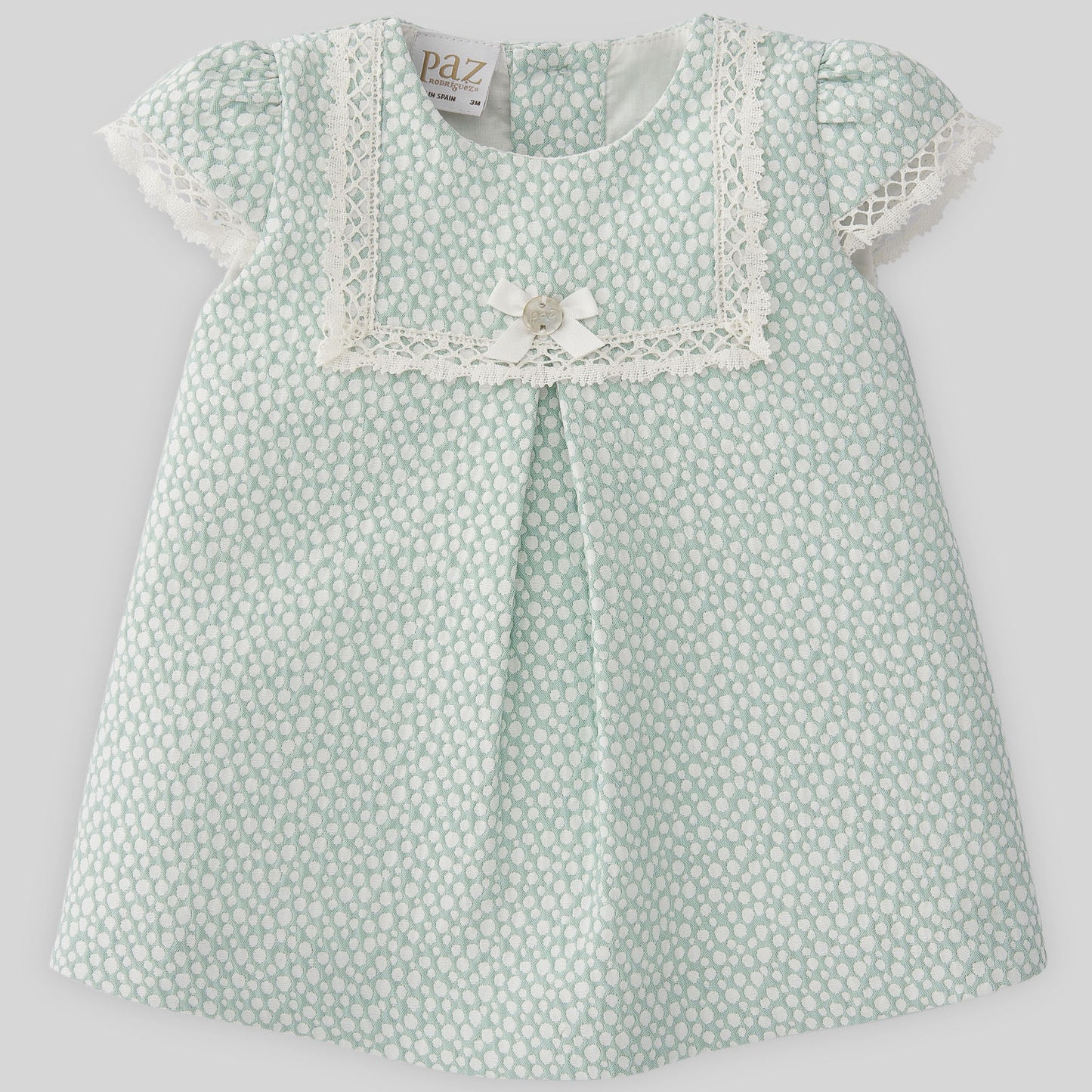 Eira Green Dress – Elegant Baby Dress