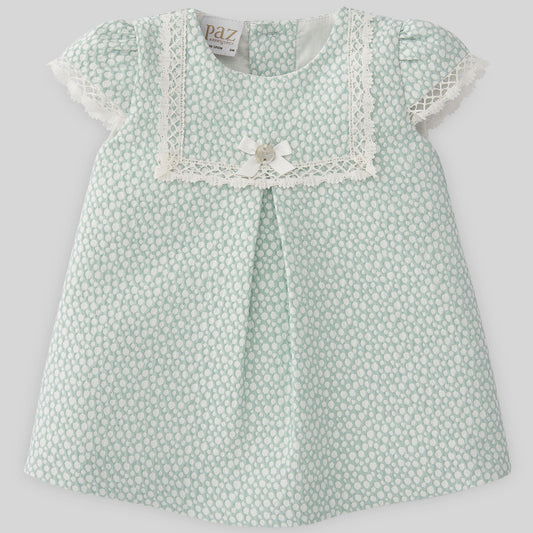 Eira Green Dress – Elegant Baby Dress