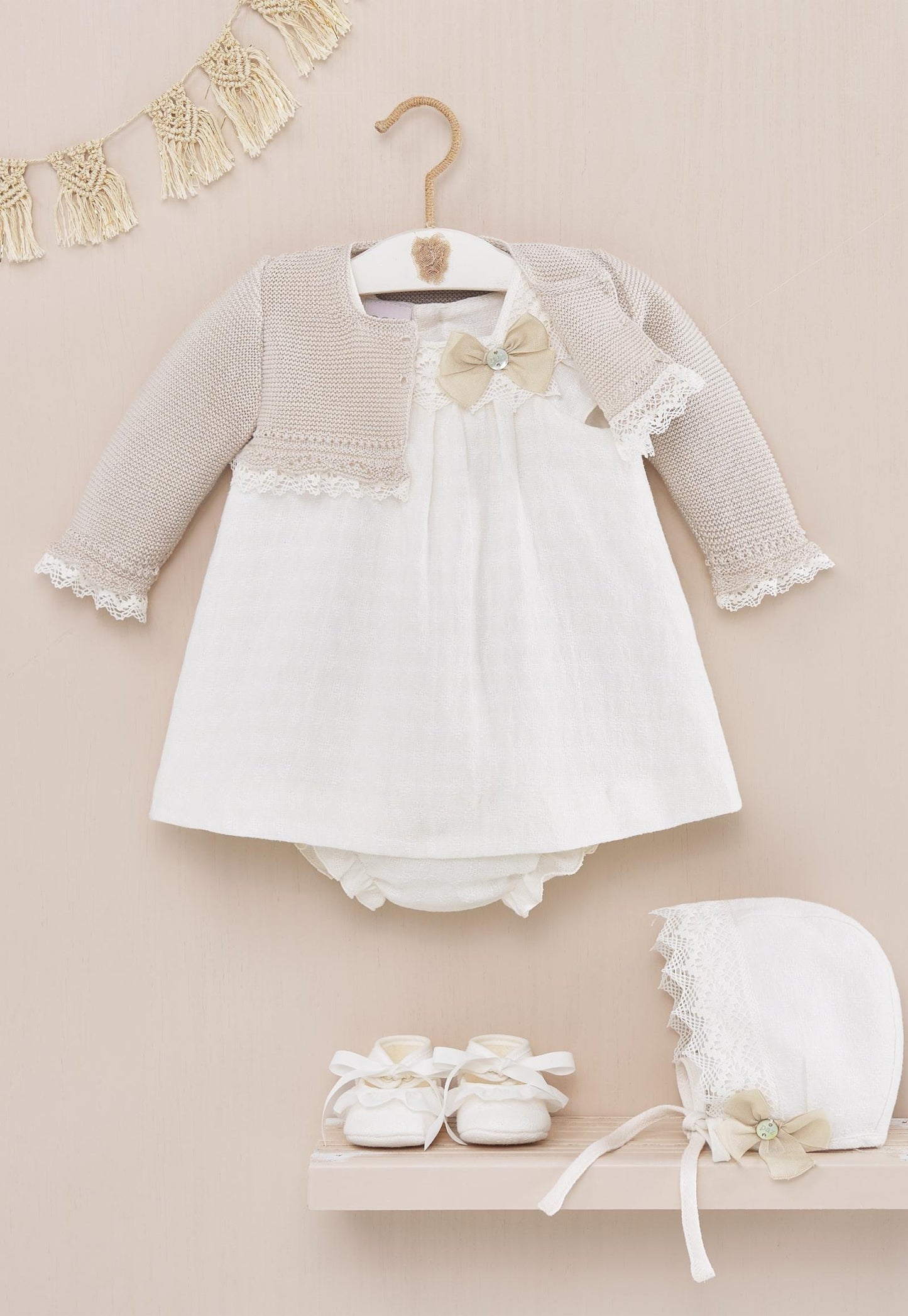 Knitted Baby Dress - Luar Collection