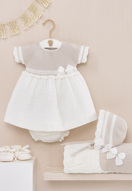 Premium Knitted Baby Dress - Luar