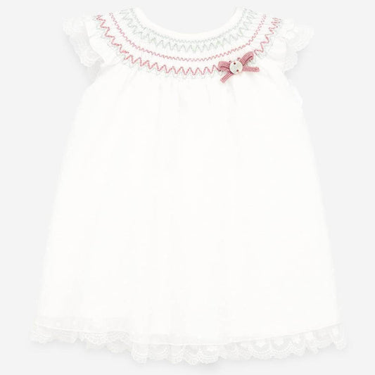 Floral Baby Dress & Bloomer Set - Cascada