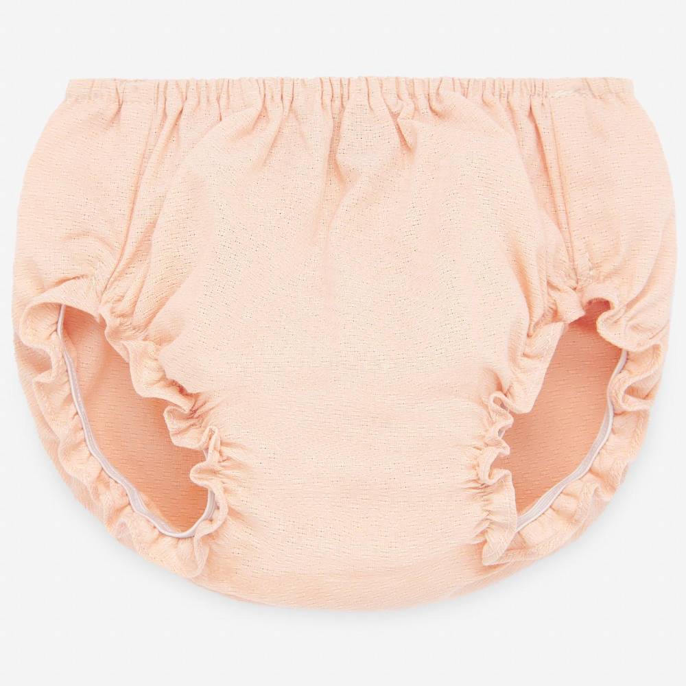 Pink Lace Baby Dress & Bloomer Set - Newborn