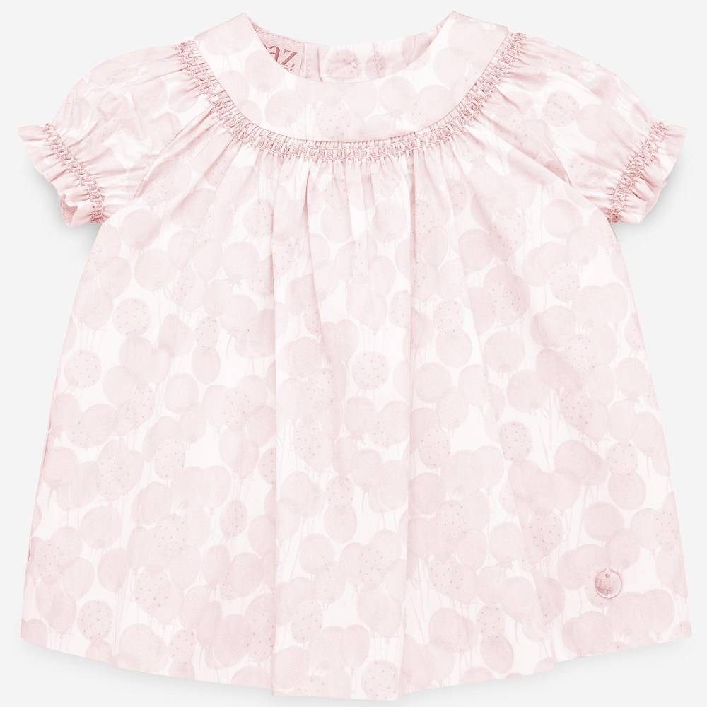 Soft Pink Cloud Baby Dress