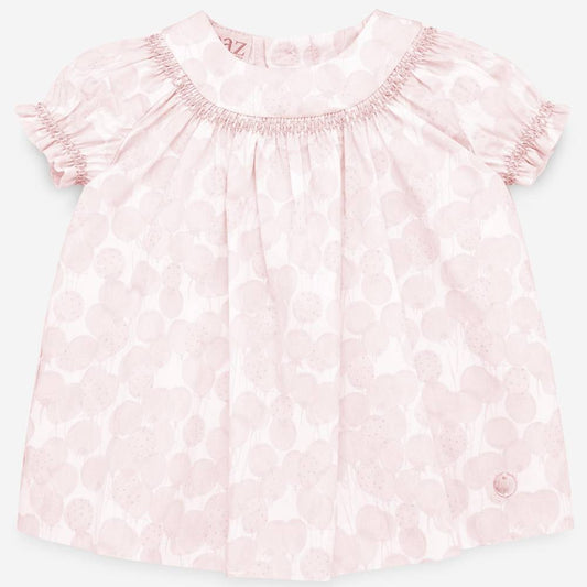 Soft Pink Cloud Baby Dress