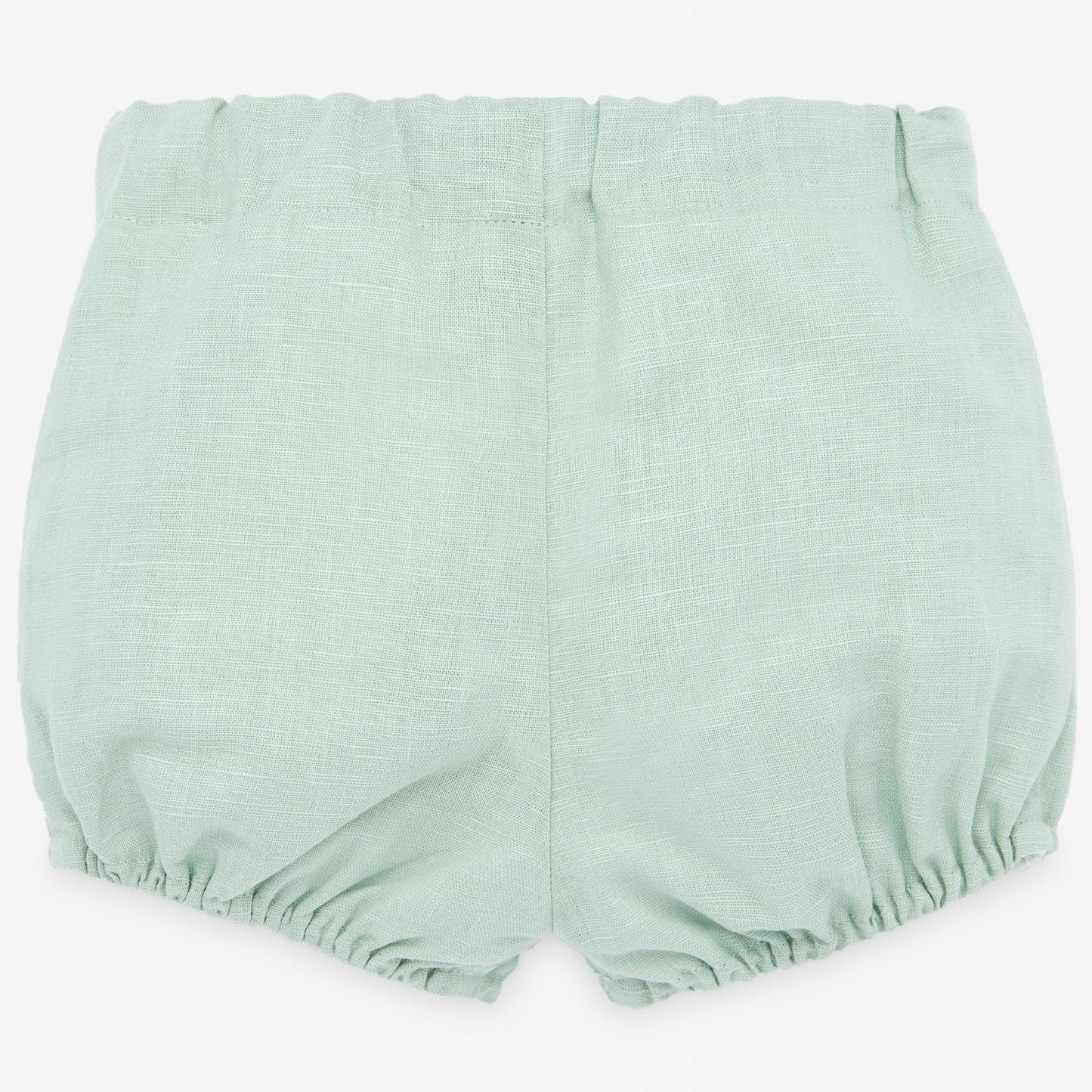 Boys Soft Green Shirt & Shorts Set - Savia
