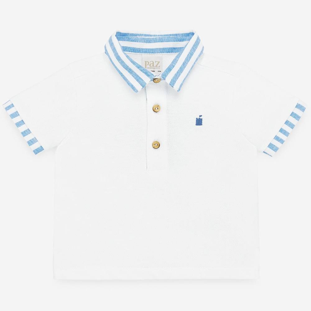 Boys Summer Polo & Striped Shorts Set - Menorca