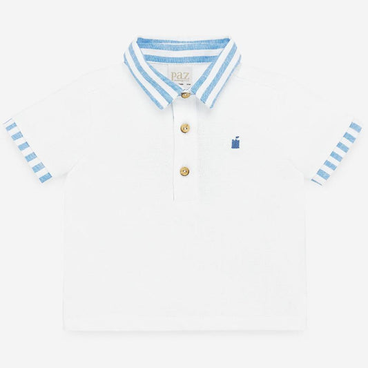 Boys Summer Polo & Striped Shorts Set - Menorca